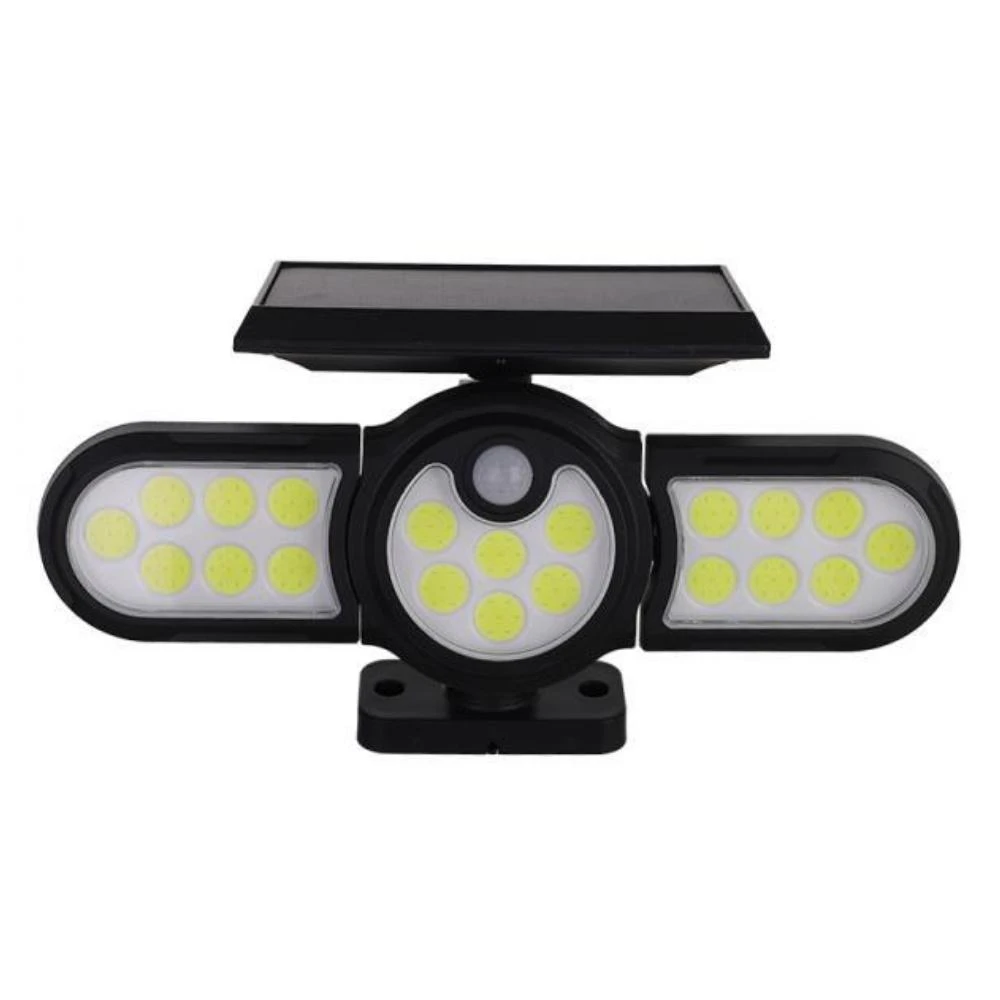 6W LED prožektorius su saulės baterija su judesio davikliu