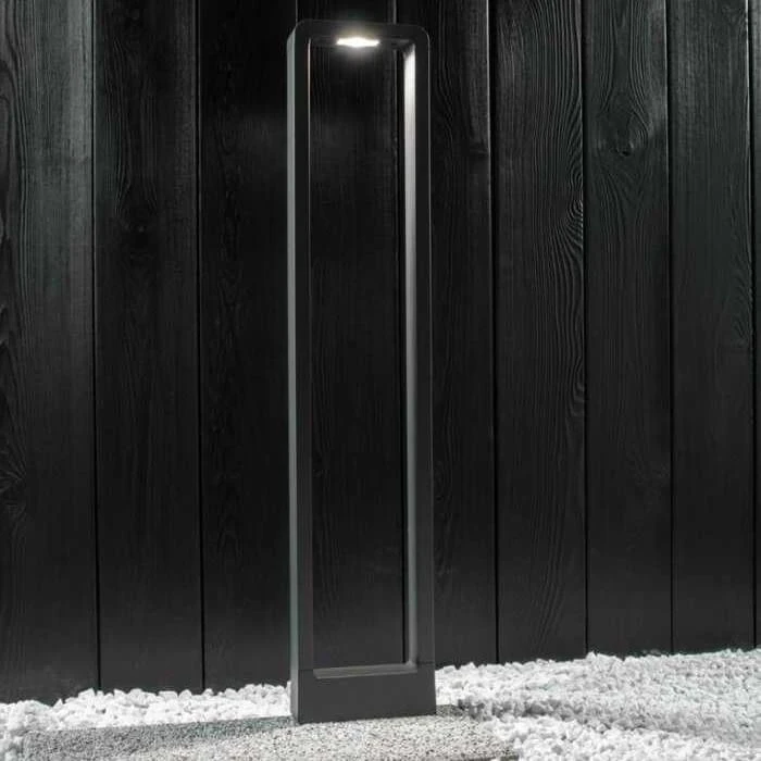 7W 4000K 80cm LED lauko šviestuvas pastatomas