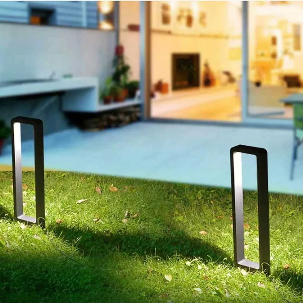 7W 4000K 80cm LED lauko šviestuvas pastatomas