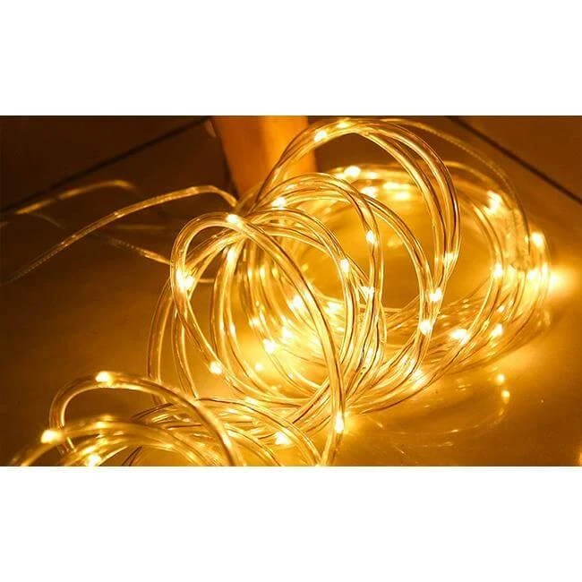 LED girlianda su saulės elementu 1190cm