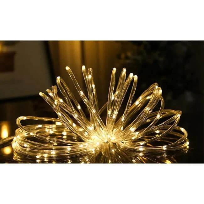 LED girlianda su saulės elementu 1190cm