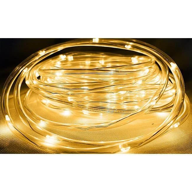 LED girlianda su saulės elementu 1190cm