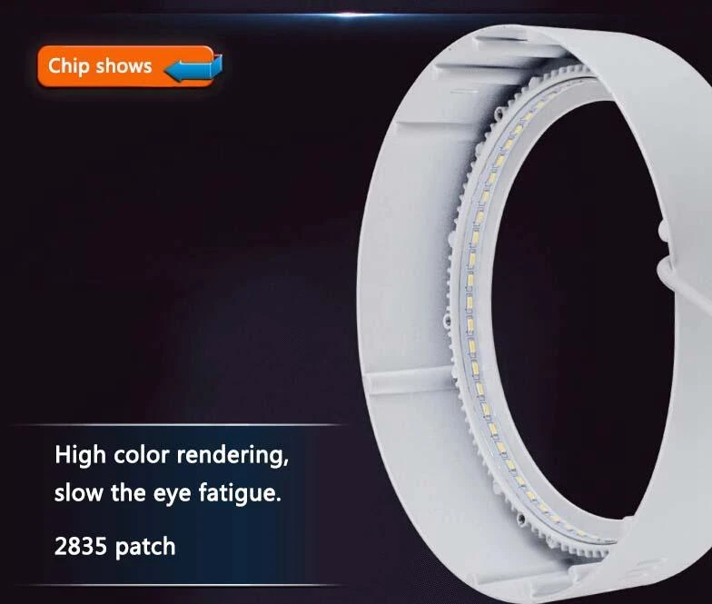 LED Panelė 6W 6000K Apvali