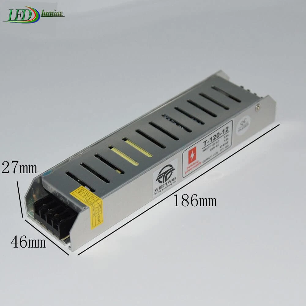Maitinimo šaltinis 120W 10A 12V