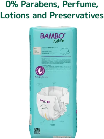 Sauskelnės Abena Bambo Nature, 4 dydžio, 7–14 kg, 48 vnt.