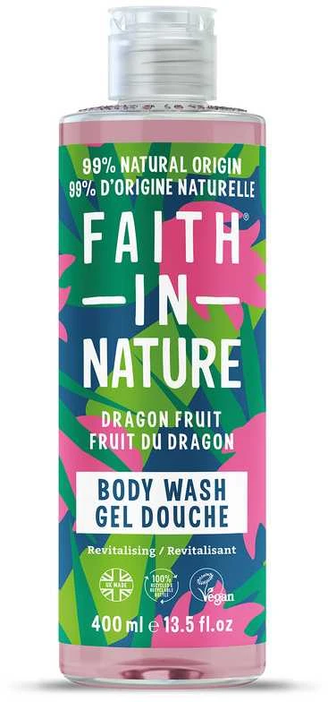 FAITH IN NATURE kūno prausiklis Lavender Geranium, 400ml
