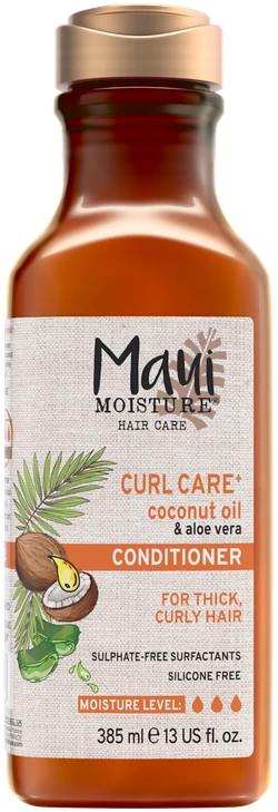 Maui Moisture Maui Coconut Oil garbanotų plaukų kondicionierius 385ml