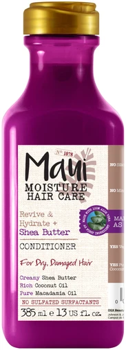 Maui Moisture Maui Sviestmedžių aliejumi Revive sausų plaukų kondicionierius 385ml