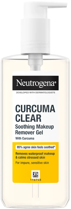 Neutrogena Curcuma Clear Soothing makiažo valiklis Gel Face Cleansers