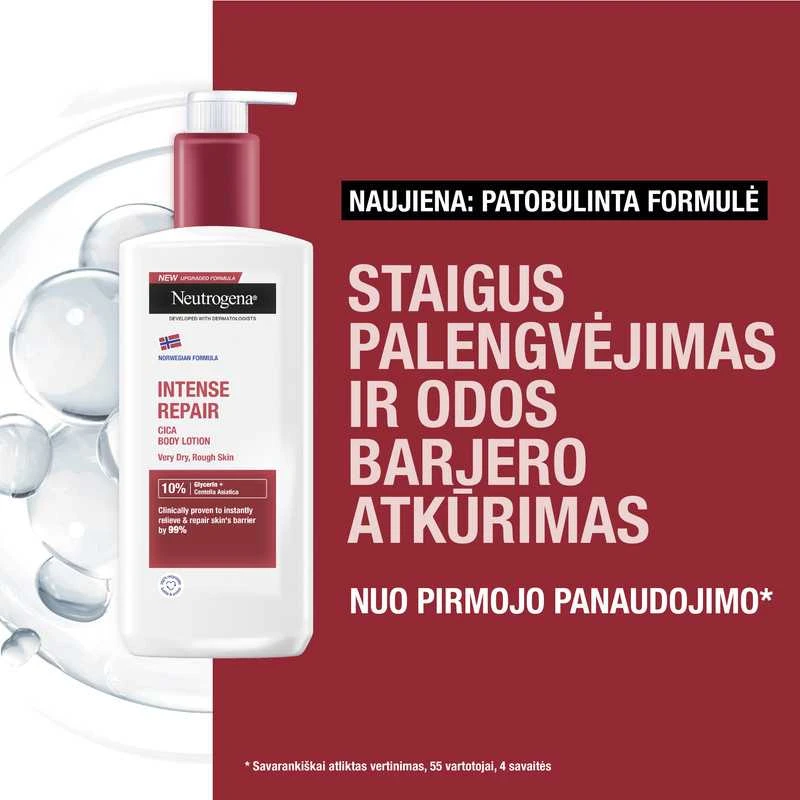 Neutrogena Norwegian Formula Losjonas kūnui, 400 ml
