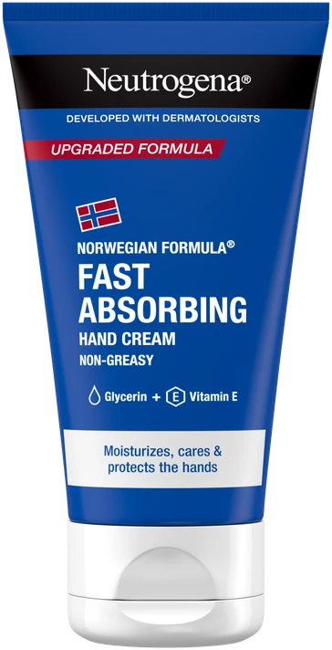 Neutrogena Norwegian Formula Fast Absorbing Hand Kreminis unisex, 75 ml
