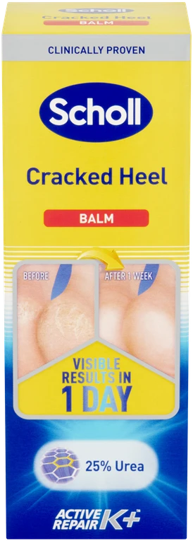 SCHOLL balzamas suskilusiems kulnams, 60 ml