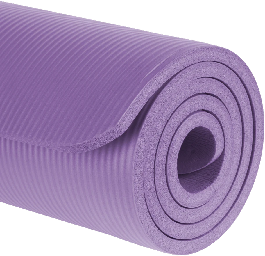 Rebel Active Dvipusis gimnastikos kilimėlis, 183x61 cm, violetinės spalvos aprašymas - Prekės nuotrauka