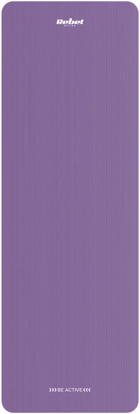 Rebel Active Dvipusis gimnastikos kilimėlis, 183x61 cm, violetinės spalvos aprašymas - Prekės nuotrauka