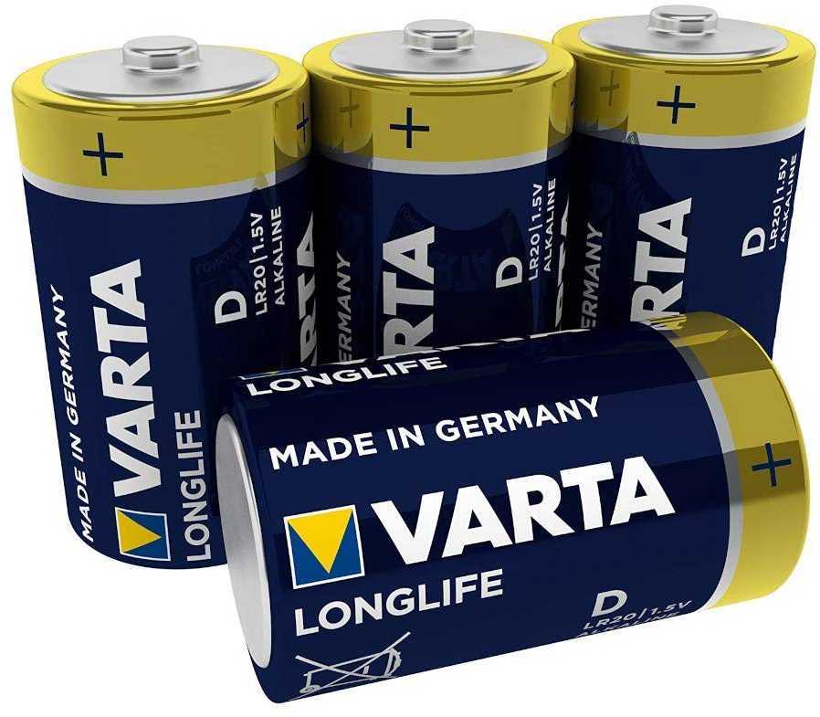 Šarminė baterija VARTA LR20 LONGLIFE 2vnt/bl.