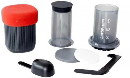 Aeropress Go kelioninis kavos presas