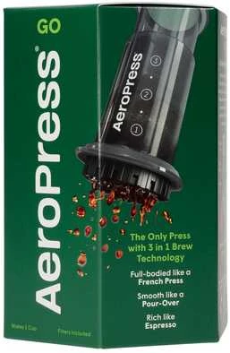 Aeropress Go kelioninis kavos presas