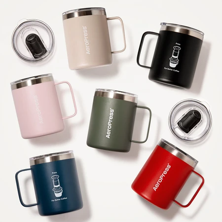 AeroPress kelioniniai puodeliai – visų spalvų rinkinys