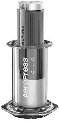 Kavamalė AeroPress - Młynek rankinis pilka