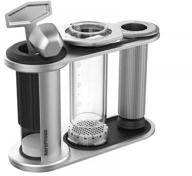 AeroPress stovas iš nerūdijančio plieno