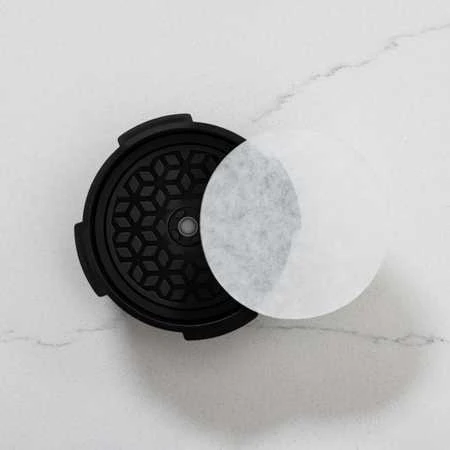 AeroPress Flow Control Lašelinis Cap Kavos aparatas cover Juodas