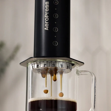 Aeropress - Steel Juodas
