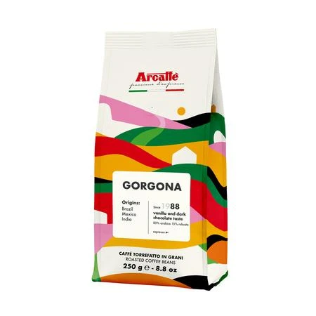 Arcaffe Gorgona kavos pupelės 250 g