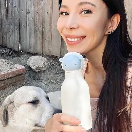 Asobu Bestie Owca 460 ml balta ir-mėlyna