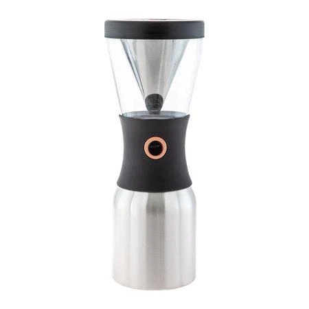 Asobu – „Cold Brew Cafetiere Sidabrinis“.