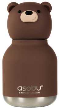 Gertuvė Asobu Mini Bestie Niedźwiedź 200 ml ruda