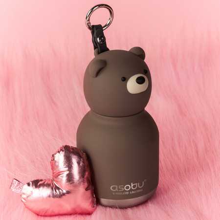 Gertuvė Asobu Mini Bestie Niedźwiedź 200 ml ruda