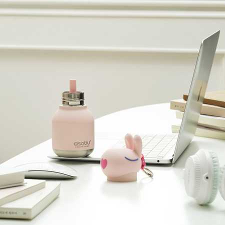 Gertuvė Asobu Mini Bestie Królik 200 ml rožinė