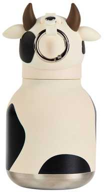 Gertuvė Asobu Mini Bestie Krowa 200 ml baltai-juodas