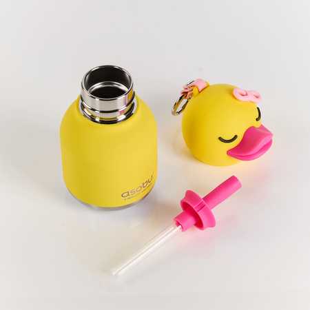 Gertuvė Asobu Mini Bestie Kaczuszka 200 ml geltonas
