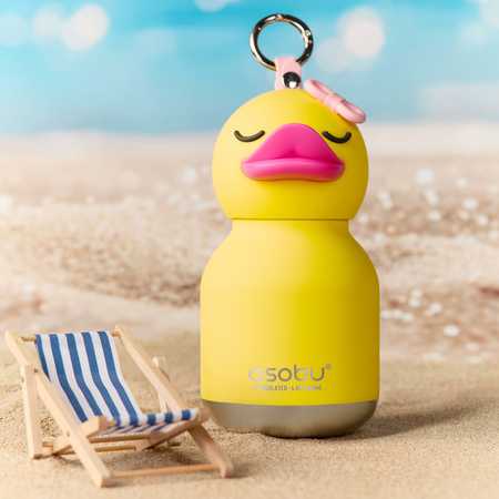 Gertuvė Asobu Mini Bestie Kaczuszka 200 ml geltonas