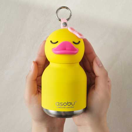 Gertuvė Asobu Mini Bestie Kaczuszka 200 ml geltonas