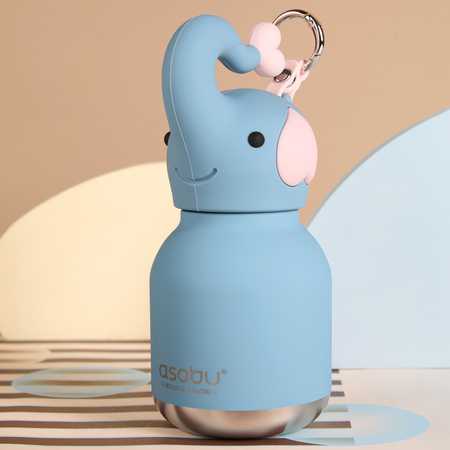 Gertuvė Asobu Mini Bestie Słoń 200 ml mėlyna