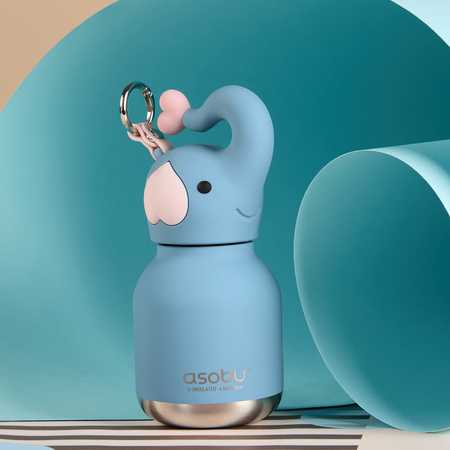 Gertuvė Asobu Mini Bestie Słoń 200 ml mėlyna