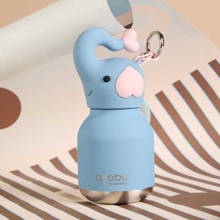 Gertuvė Asobu Mini Bestie Słoń 200 ml mėlyna