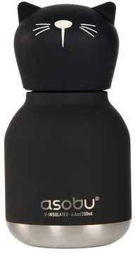 Gertuvė Asobu Mini Bestie Kot 200 ml juoda