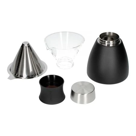 Asobu Pour Over Juodas/Juodas 6 cups