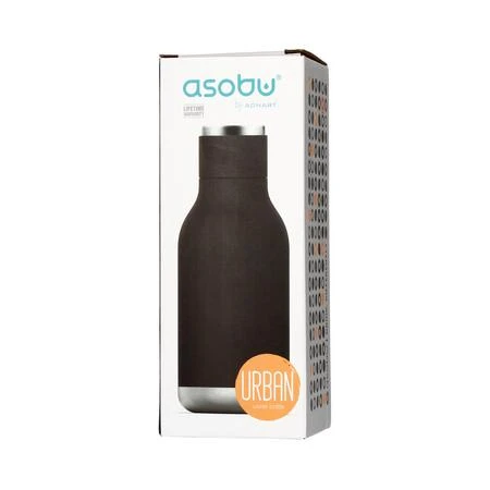 Asobu – Urban – nerūdijančio plieno vakuuminė kolba juoda