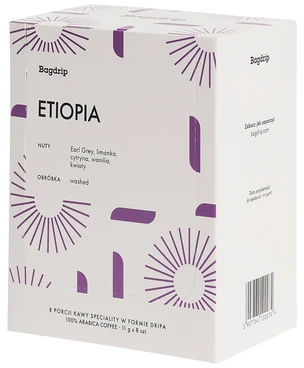 Bagdrip - Etiopijos dėžutė - 8 paketėliai