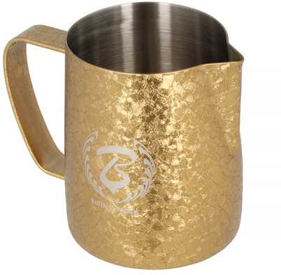 Barista Space - 350 ml ledo grūdelių auksinis pieno ąsotis
