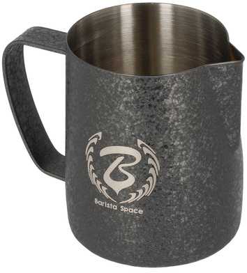 Barista Space - 350 ml Ice Grain Juodas Milk Jug