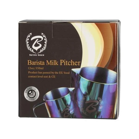 Barista Space - 350 ml Titanium Juodas Milk Jug