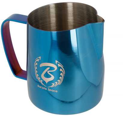 Barista Space - 450 ml Titanium Mėlyna Milk Jug