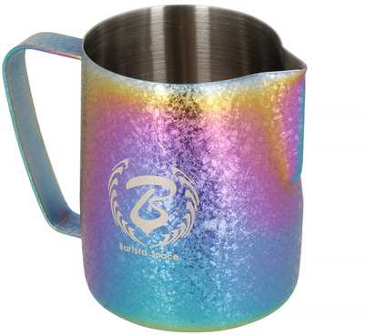 „Barista Space“ – 600 ml „Ice Grain Rainbow“ pieno ąsotis