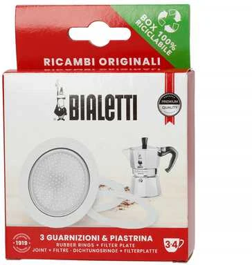 Bialetti atsarginių dalių rinkinys 3-4 puodelių moka kavinukui