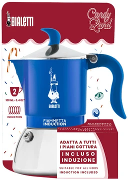 Bialetti Candyland Fiametta Induction 4TZ (150 ml) mėlyna